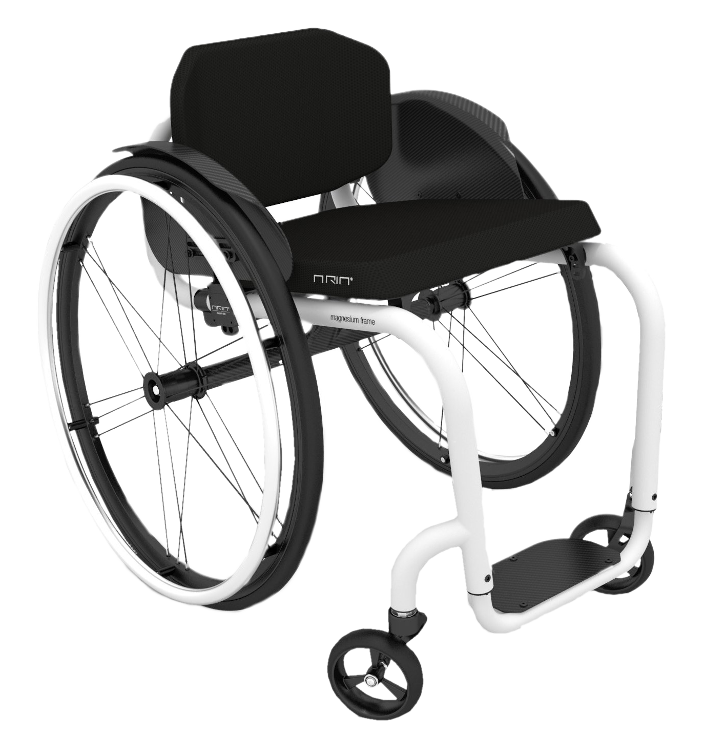 The Aria 1.0 is a 100% manually assembled product. Its foldable backrest and rigid magnesium alloy frame, make it ideal for active users.