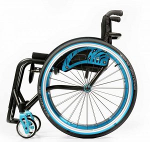 The Offcarr Idra 2.0 is a fun lightweight wheelchair was designed to be sleek and robust. The Idra 2.0 is robust yet lightweight in design and has an extensive range of accessories