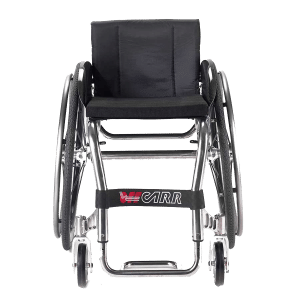 Offcarr EOS is an elegant, sleek and ultra-lightweight titanium wheelchair from the worldwide renowned Italian company, Offcarr.