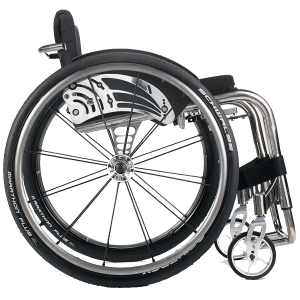 Offcarr EOS is an elegant, sleek and ultra-lightweight titanium wheelchair from the worldwide renowned Italian company, Offcarr.