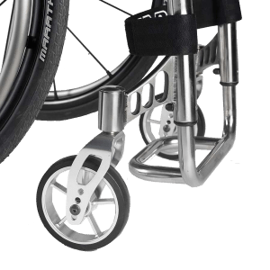 Offcarr EOS is an elegant, sleek and ultra-lightweight titanium wheelchair from the worldwide renowned Italian company, Offcarr.