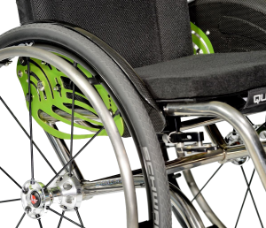 Offcarr Quasar is lightweight, flexible and agile. The Quasar’s titanium frame weighs just 4kgs, it’s one of the lightest wheelchairs in its range