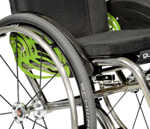 Offcarr Quasar is lightweight, flexible and agile. The Quasar’s titanium frame weighs just 4kgs, it’s one of the lightest wheelchairs in its range