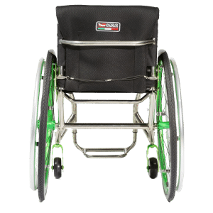 Offcarr Quasar is lightweight, flexible and agile. The Quasar’s titanium frame weighs just 4kgs, it’s one of the lightest wheelchairs in its range
